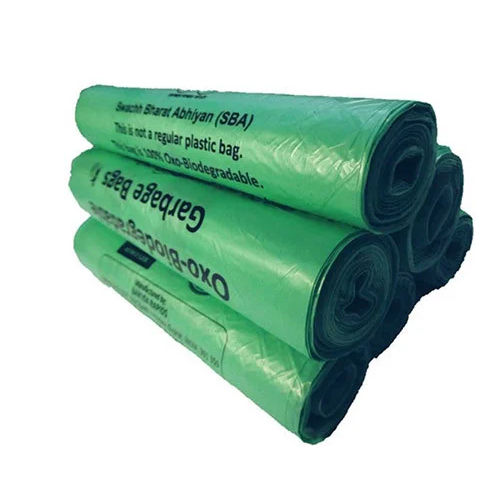 Biodegradable Garbage Bag - Color: Green