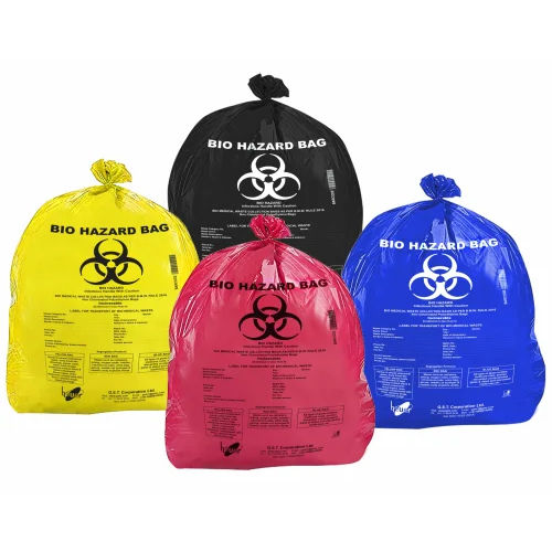 Biohazard Garbage Bag - Color: Various Available