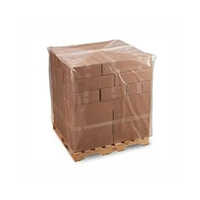 Shrink Pallet Covers - Coated Material, Standard And Customized Sizes | Transparent Or Blue Color, Plain Design For Secure Protection