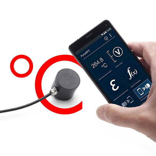 PyroNFC - Smartphone-Configurable Pyrometer With Voltage Or Thermocouple Output