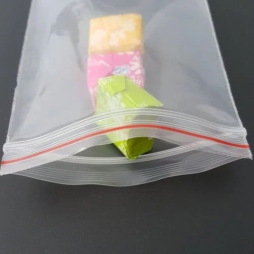 Zip Lock Packaging  Bags - Color: Transparent