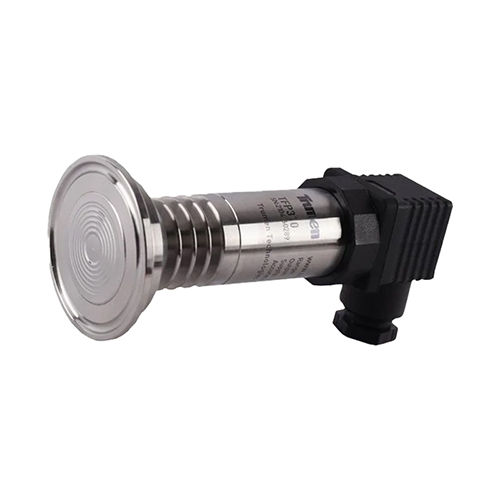 Flush Diaphragm Pressure Transmitter - Color: Silver And Black