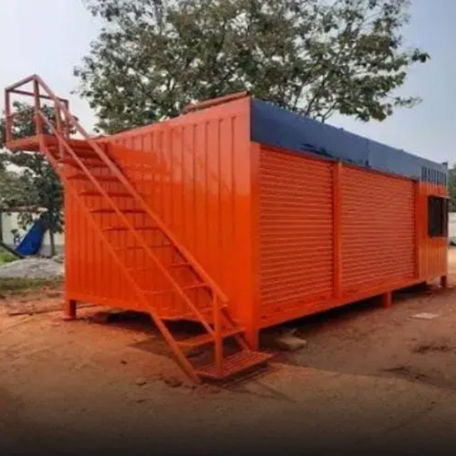 Mild Steel Portable Shop Cabin