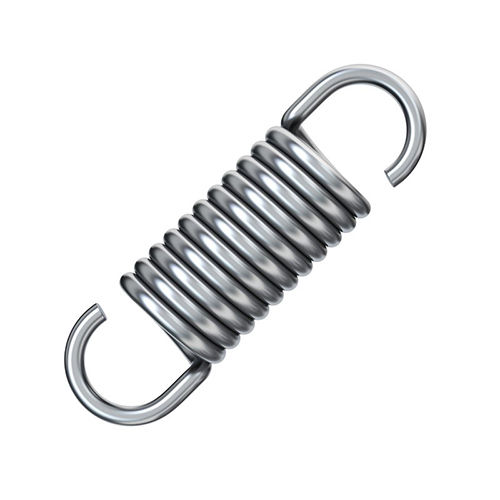 Extension Spring - Color: Silver