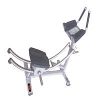 Ab Coaster - Foam Seat, 1850x720x1450mm | Commercial Use, Weight Loss, Non-adjustable, Black Design