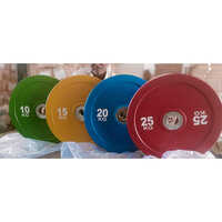 Bumper Weight Plate - Durable Design For Muscle Gain | Multipurpose Exercise, Manual Operation, Smooth Finish, Commercial Use, Warranty Included