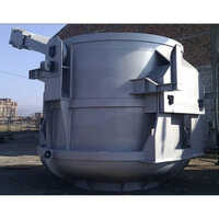 Scrap Charging Bucket - Steel Construction, Matte Black Finish | 12-month Warranty Included