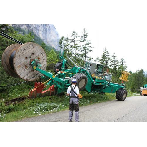 Cable Laying Machine - Color: Green