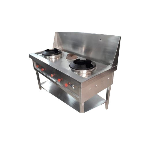 Stainless Steel Chinese Cooking Range - Automatic Grade: Manual