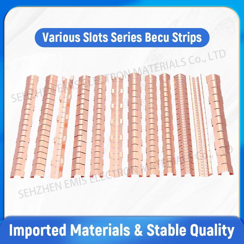 Small emi shielding fingerstock