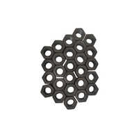 High Tensile Nut Gr 10 /8.8 - Color: Black
