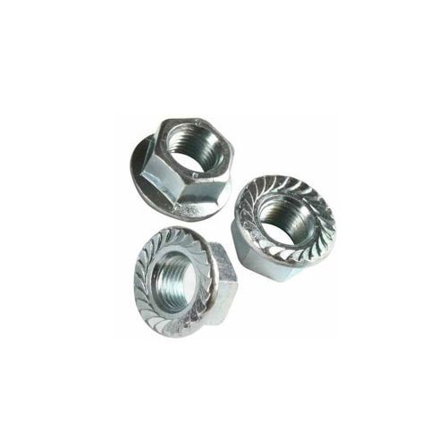 Flange Nuts - Color: Silver