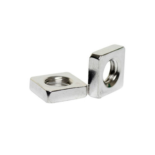 Square Nuts - Color: Silver