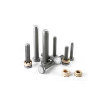 Shear Studs - High-quality Iron, Grey Color, Rust-proof Design | Polished Finish, Durable Ceramic Ferrule, Round Shape For Heavy-duty Industrial Use