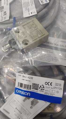 OMRON LIMIT SWITCH, D4C-4232,D4C-2332 5M WITH LED