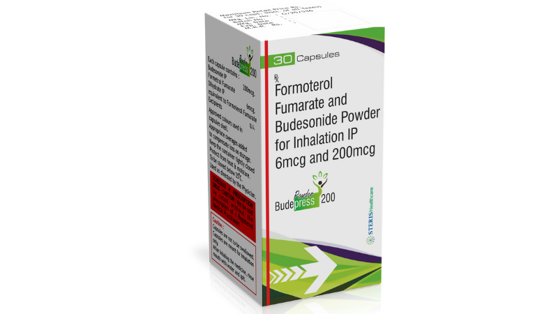 Budesonoid (200mcg) + Formoterol (0.6mcg)