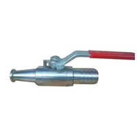 Industrial Shut Up Nozzle - High-quality Aluminium, Sleek Silver Color | Durable Design For Liquid And Gas Flow Control, Reliable Warranty