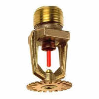 Brass Pendant Fire Sprinklers - High-quality Brass, Golden Color, Temperature Range 68â°c | Durable, Elegant Design For Industrial Fire Safety