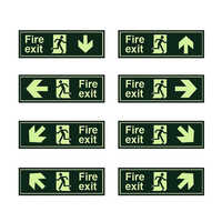 Industrial Poster Stickers - Paper Material,  Rectangular Size, Vibrant Green Color | Indoor & Outdoor Use, Customizable Safety Messages