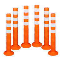 Flexible Spring Post - Durable Abs, 1 Kilogram Weight | High Visibility For Road Safety, Flexible Design, Industrial Usage