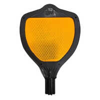 3m Flexible Median Marker - High-quality Abs, 3 Inch Size, Black & Yellow Colors | Automatic Installation, 20 Grams Weight, 1-year Warranty