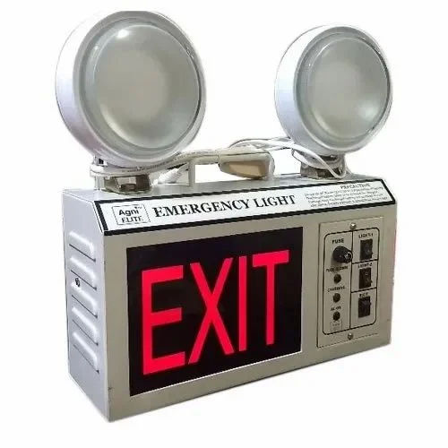 Emergency Double Beam Emergency Exit Lights - Dimension (L*W*H): 18 X 1.8 X 8.1 Inches Inch (In)