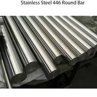 Stainless Steel 446 Round Bar - Polished Finish | Industrial Grade, Stainless Steel Material, Round Bar Design