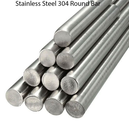 Stainless Steel 304 Round Bar - Finish: Polished