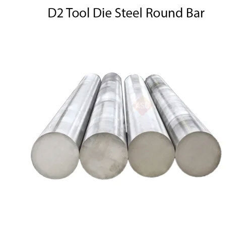 D2 Tool Die Steel Round Bar - Finish: Polished