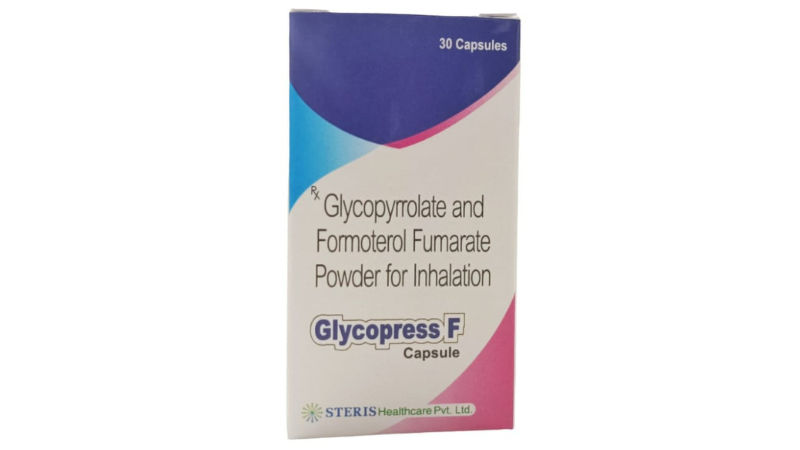 Glycopyrrolate and formoterol fumarate powder for inhalation