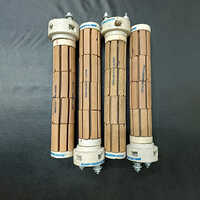 Ceramic Porcelain Heating Element - 6-10 Inch Round Shape | Brown Color, Ceramic Insulation For Commercial Use