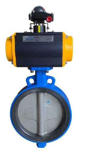 BUTTERFLY VALVE WITH ACTUATOR