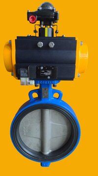 BUTTERFLY VALVE WITH ACTUATOR