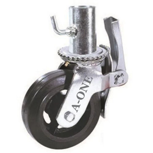 Scaffolding Caster Wheel - Color: Black