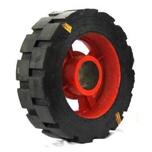 ARPIT CI Rubber Solid Wheel