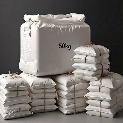 50kg White Refined Iodised Free Flow Salt - Packaging: Pouch