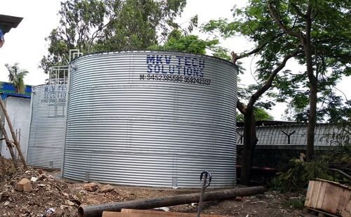 Zincalume Raw Water Storage Tanks