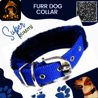 Double Layer Furr Dog Buckle Collar (PP / Nylon)