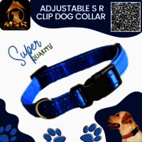 Double Layer Dog Adjustable SR Clip Collar PP / NYLON