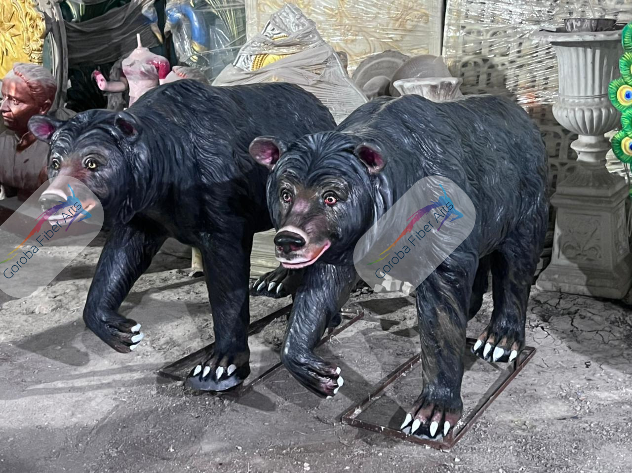 Fiber / FRP Bear Animal Statue