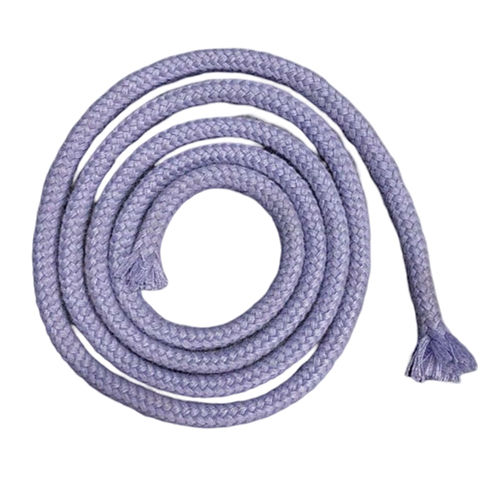 Purple Spun Polyester Braided Rope - Characteristics: Soft