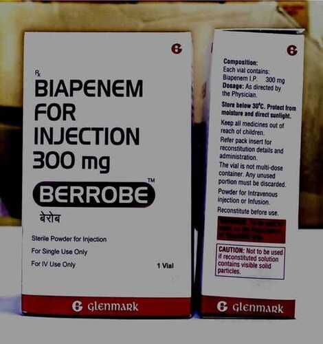 Biapenem For Injection 300Mg - Dosage Form: As Directed By The Physician