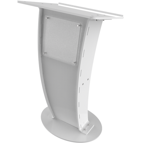 Modern Acrylic Podium Full White - Application: Church