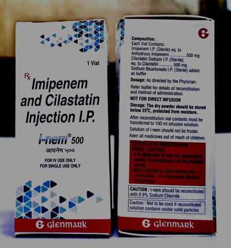 Imipenem And Cilastatin Injection Ip - Dosage Form: As Directed By The Physician