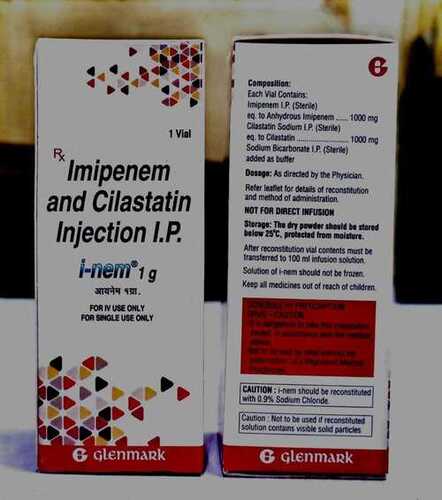 Imipenem And Cilastatin Injection IP 1g