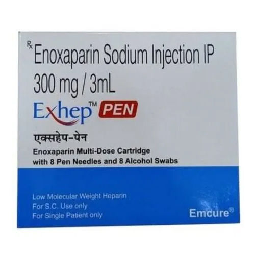 300mg Enoxaprin Sodium Injection IP