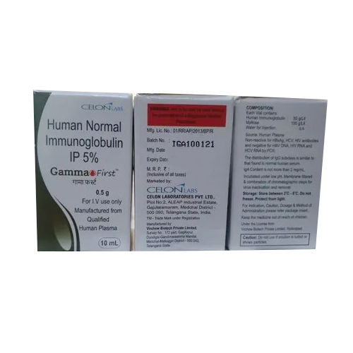 5% Human Normal Immunoglobulin Ip - Dosage Form: Liquid