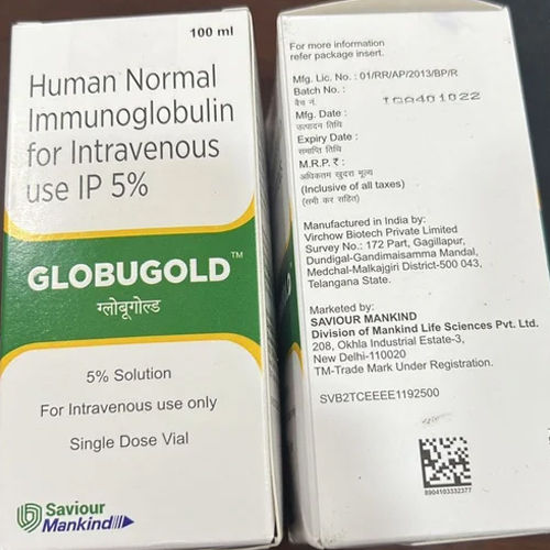 100ml Human Normal Immunoglobulin For Intravenous IP