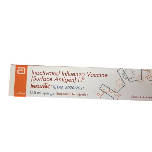 Inactivated Influenza Vaccine - Liquid Injection Dosage | Inactivated Virus for Enhanced Immunity, Store in Dry Place