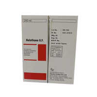 Halothane Inhalation Bp - 250ml Medical Grade Liquid | White Color, 24-36 Months Shelf Life, Dry Storage Required